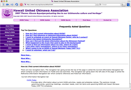 HUOA.org website renewal